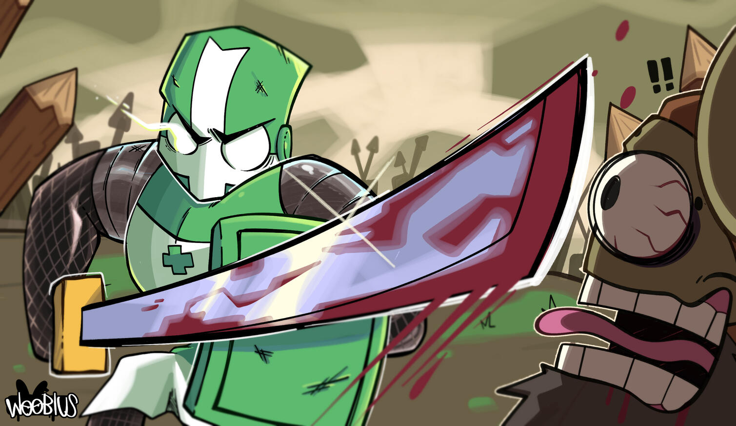 green kngiht